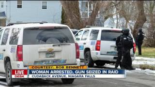 Woman arrested after drug raid in Niagara Falls