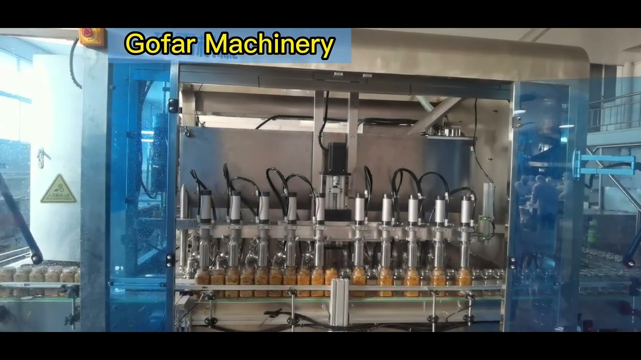 auto sauce filling machine chill sauce paste liquid filling machine