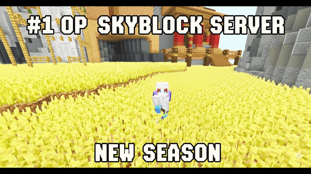 NEW #1 Minecraft OP Skyblock Server! *NEW SEASON* (MineNest) 1.21+