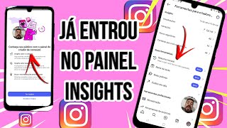 VOCÊ JÁ ENTROU NO PAINEL INSIGHTS DO SEU INSTAGRAM?