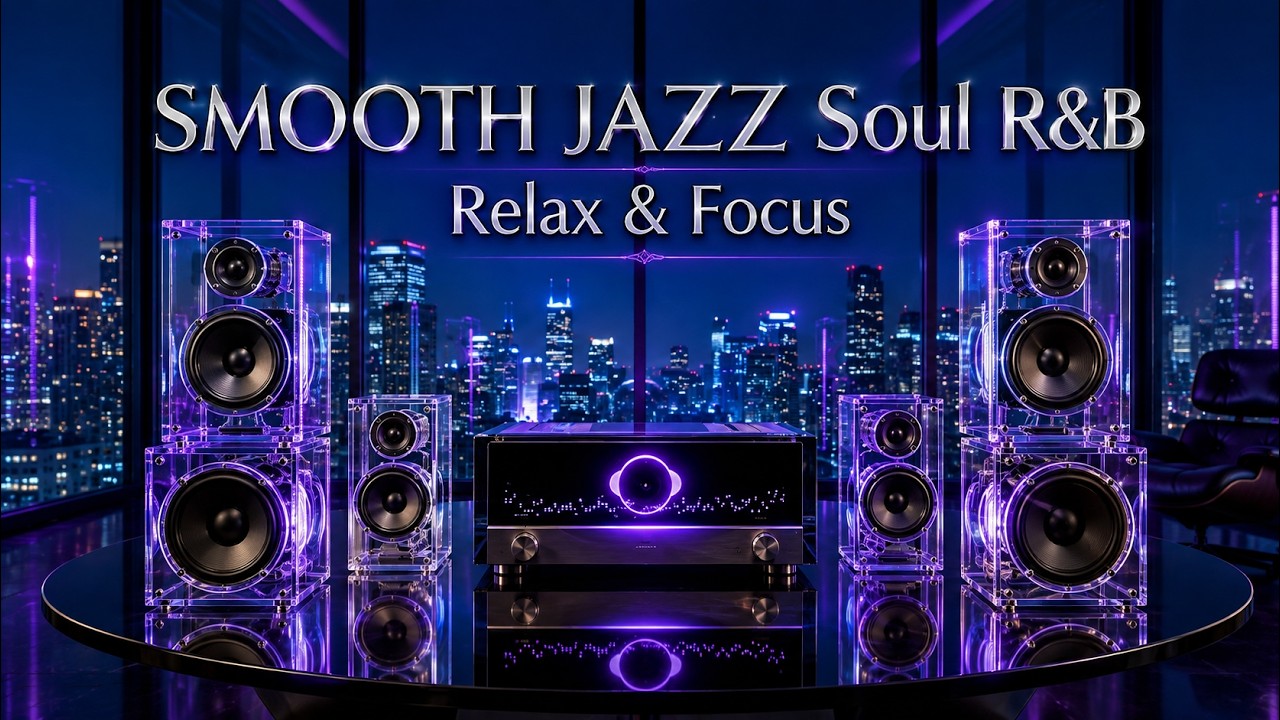 Warm Smooth Jazz & Soul R&B 🎷 Relaxing Instrumental Music