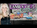 GROCERY HAUL 2021- FAMILY OF 5 GROCERY SHOPPING LIST- HOMEMAKING AND MEAL PLANNING-JESSI CHRISTINE