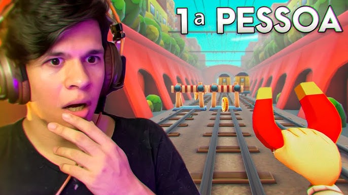 JOGUEI O SUBWAY SURFERS DE TERROR (TOMEI MUITO SUSTO) 