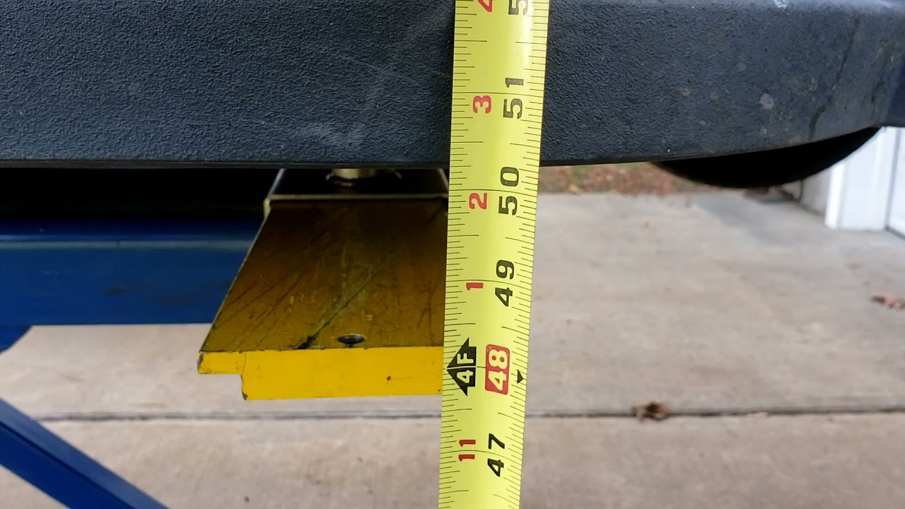 Bendpak Scissor Lift MD6XP Chevy Suburban Operation and Truck Adapters