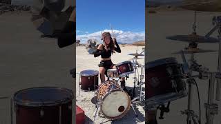 I found this shure SM57 in the desert🏜#drums