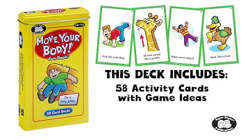 Move Your Body Fun Deck - Show Me How video from Super Duper Publications