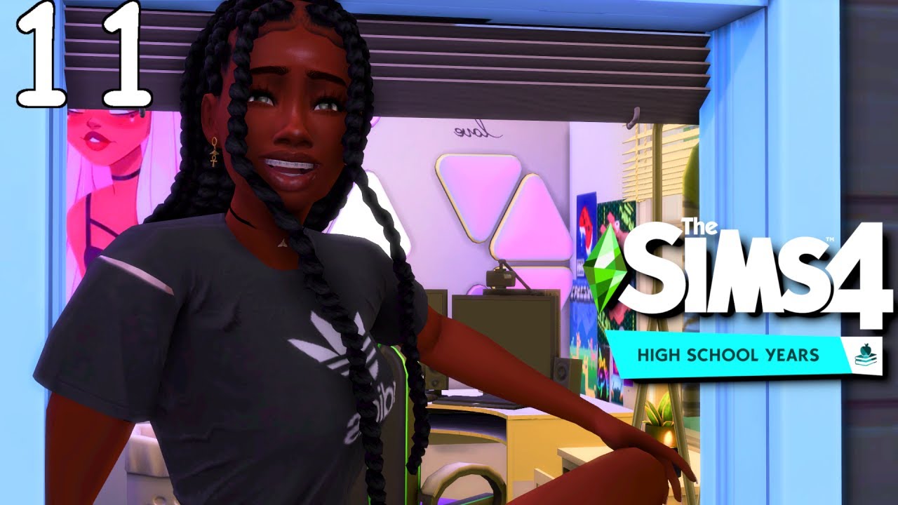 THE SIMS 4 | HIGH SCHOOL YEARS - EPISODE 11 | SNEAKING OUT FOR A BOY📚