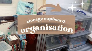 CHURCH STORAGE ORGANISATION | declutter and organise with me 🤍 #organisation #declutter