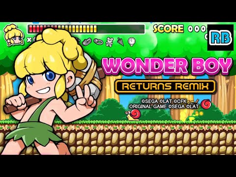 2019 PS4 Wonder Boy: Returns Remix No death ALL