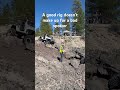 Built Toyota with 1 tons stuck between two rocks.