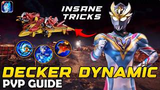 TUTORIAL HOW TO USE ULTRAMAN DECKER DYNAMIC TYPE | PVP Guide - Ultraman Legend Heroes 2 [X7GAME] screenshot 4