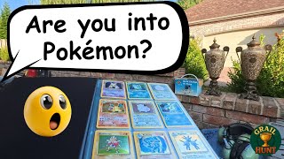 Finding Vintage Pokémon Cards at a Garage Sale | The Grail Hunt Ep. 4