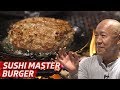 Legendary Sushi Chef Masa Invented a New Way to Cook Burgers — Prime Time