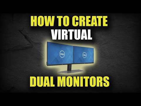 How To Open Multiple Virtual Desktops on Windows. Tutorial on How to Create Virtual Monitors.