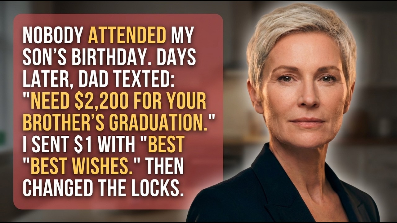 Family Ignored My Son s Birthday Party Then Demanded $2,200 for Brother s Graduation  I Sent $1