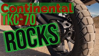 Best Adventure Motorcycle Tire for my CB500X | Continental TKC-70 Rocks | Holiday Check-in