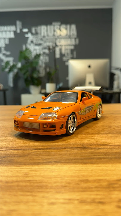 UNBOXING Toyota Supra MK IV by Jada from Fast & Furious #supra #shorts #mk4 #jada #toyota