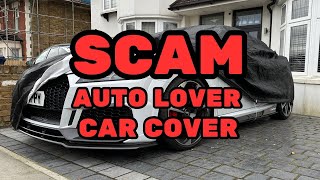 Scam - Auto Lover Car Cover - Install Review For Audi Ttrs Or Audi Tt Mk3