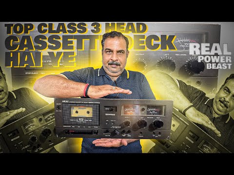 Akai GXC-725D Review | 3-Head Glass & X'Tal Ferrite Legend Tested