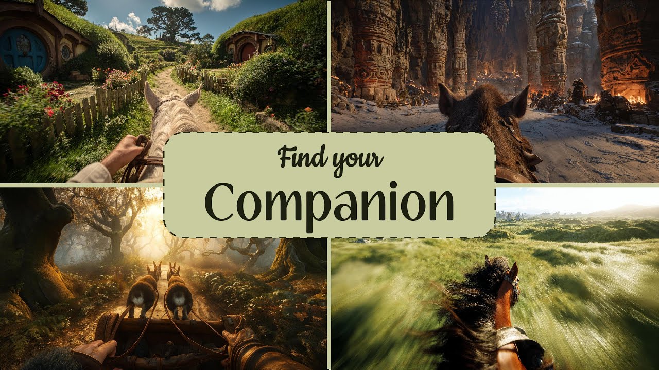 POV: Ride Through Middle-Earth | Choose Your Lord of the Rings AI Companion