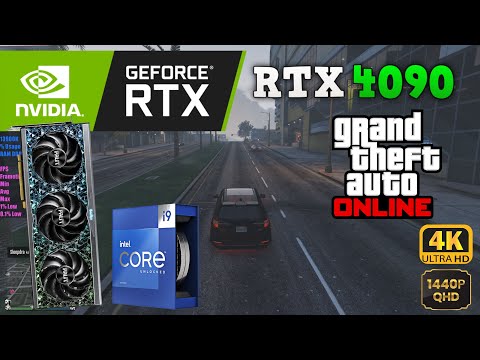 GTA 5 Online - RTX 4090 + I9 13900K + 64GB Ram (1440p | 4K Benchmark, Max Settings)