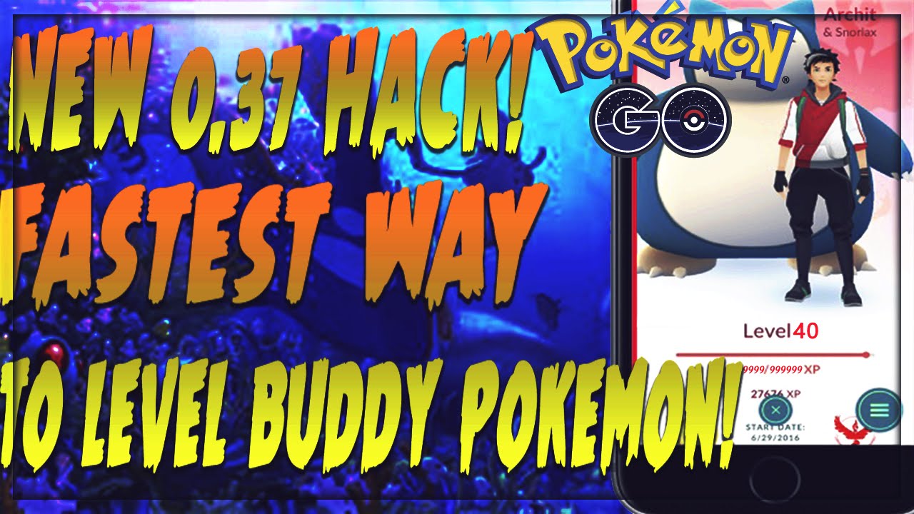 POKEMON GO HACK UPDATE 0.37.0 FASTEST WAY TO LEVEL UP YOUR ...
