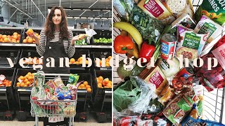 £14 VEGAN WEEKLY BUDGET GROCERY SHOP AT ASDA 💰