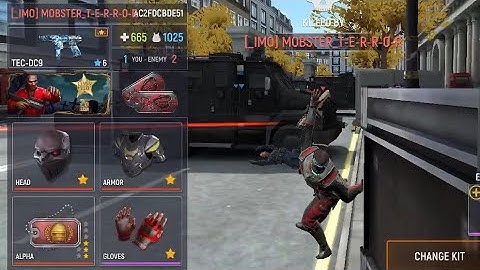 Modern ops - 1 vs 1 Point Capture (London) Gameplay