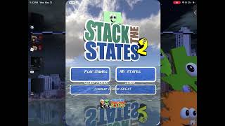 Yep, Stack the States 2 is filled with glitches.