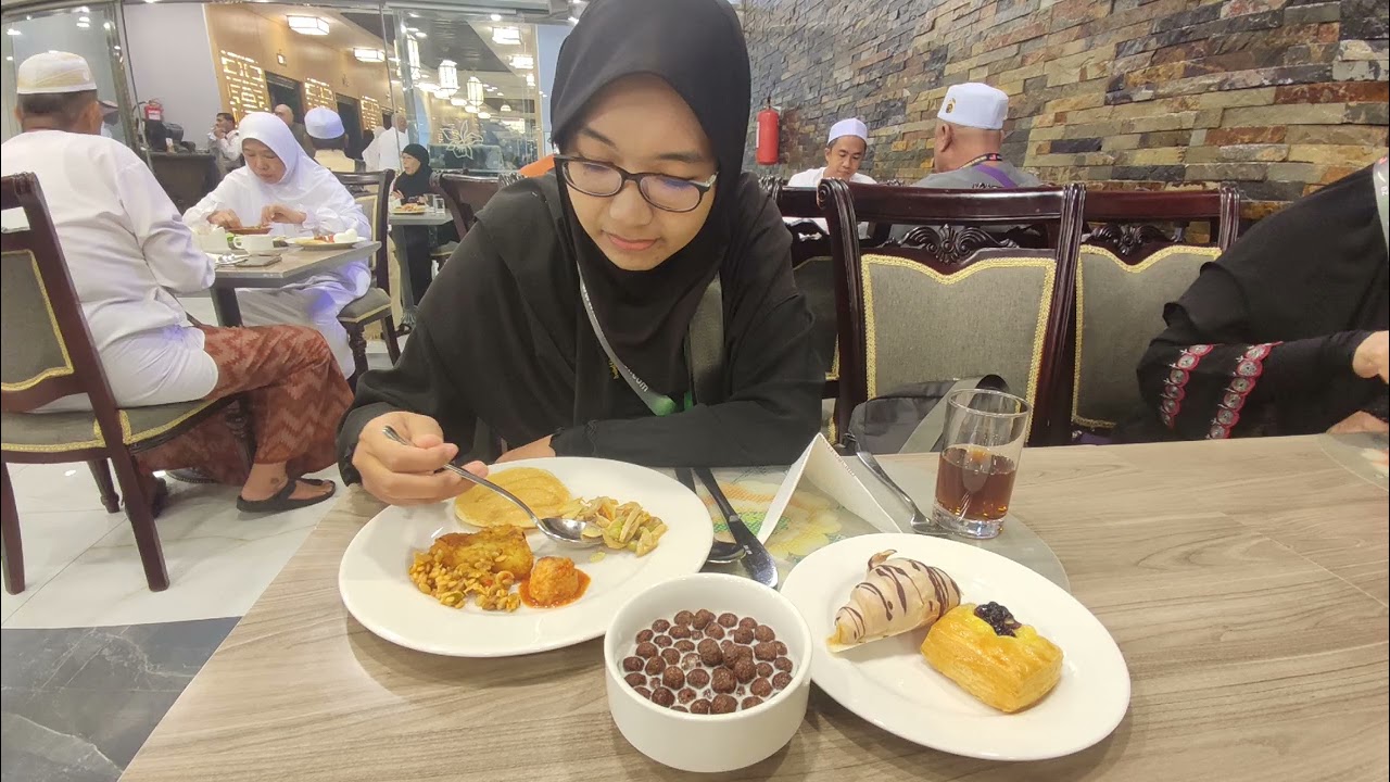 Hotel Al Safwah Orchid, Mekah...#sarapanmewahdenganpelbagaijenisroti🤤