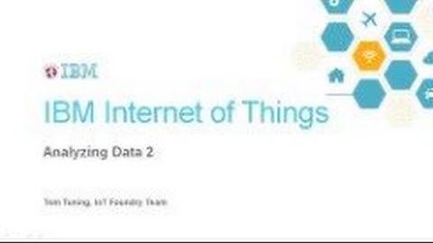 Analyzing Data with Bluemix