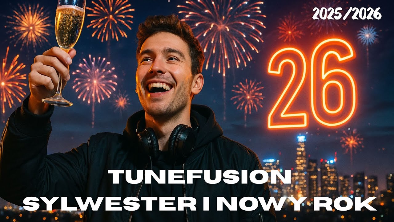 TuneFusion - Sylwester i Nowy Rok 🍾 [Polski Rap 2025/2026 + Tekst]