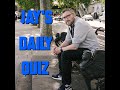 JDQ - Monday 10th November