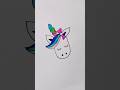 How to Draw a Unicorn 🦄 #unicorn #kidstvforfun #drawing #viral #funny #shorts #cricket #trending
