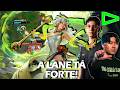 LOUD BULL e LOUD UZENT TREINANDO A CAITLYN e LUX PARA O CBLOL 2026