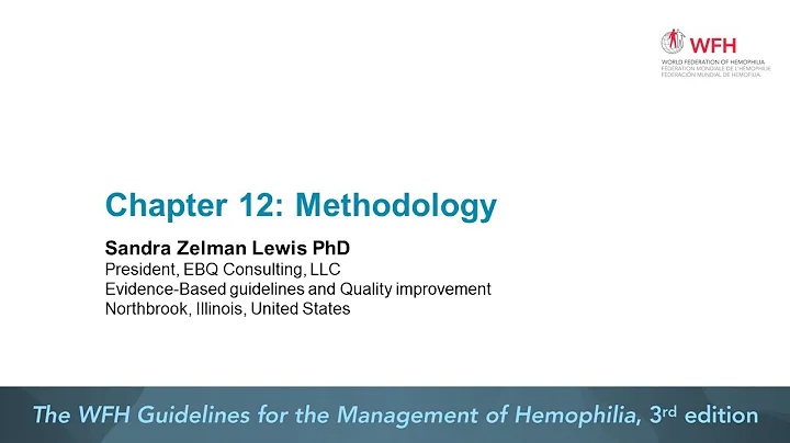 Chapter 12: Methodology