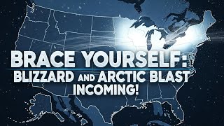 Brace Yourself:Blizzard and Arctic Blast Incoming!  #WinterStormAlert #SnowForecast2025 #ArcticBlast