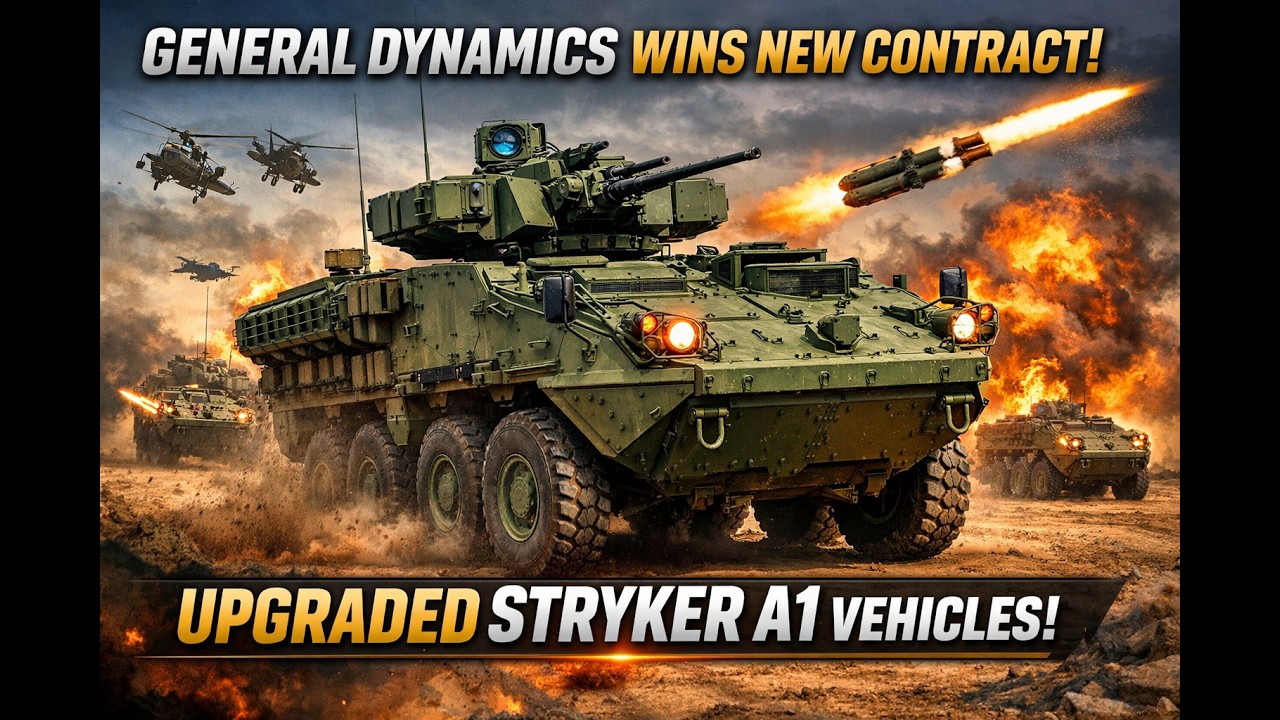 General Dynamics wins new contract for upgraded Stryker A1 vehicles ...