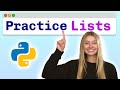 [Practice Problems] Python Lists - Visually Explained