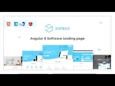 Sofbox - Angular 8 Software SaaS Landing Page | Themeforest Templates ...