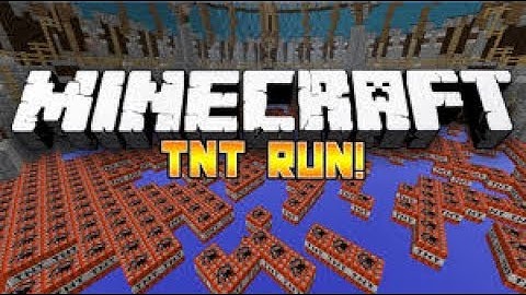 How to make a tnt run in minecraft pe!