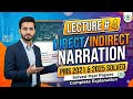 PMS 2021 & 2025 Direct/Indirect Solved || Lecture # 4/4 on Narration| CSS, PMS, PPSC