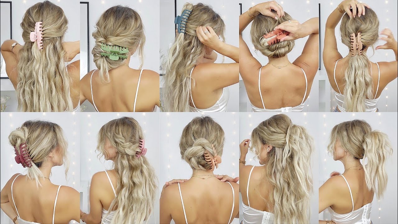 How to Style a Claw Clip: 10 Clawc Clip Hairstyles to Try in 2023