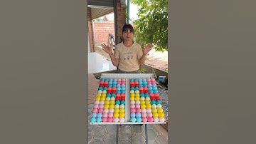 Fast Ball Sorting – Puzzle Game Masterclass #satisfying #colorball #colorgame