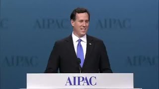 Former Senator Rick Santorum Speech