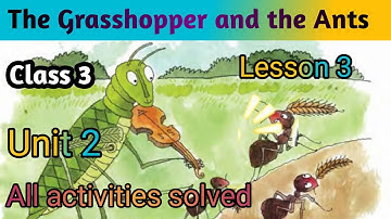 CLASS 3|| ENGLISH|| BUTTERFLY|| PAGE 49 to 52(unit2)|| THE GRASSHOPPER AND THE ANTS