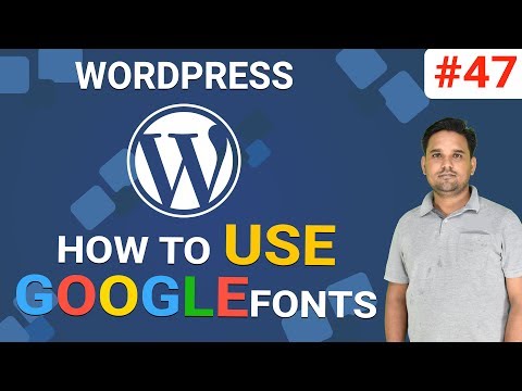 How to Add Custom Fonts in Wordpress | WordPress Tutorials