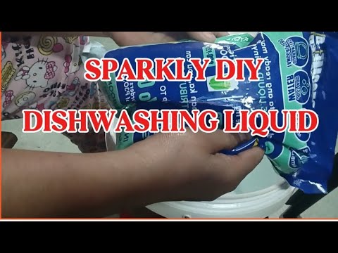 PAANO GUMAWA NG DIY DISHWASHING LIQUID PANUORIN HANGGANG DULO