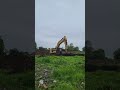 Cat 336 stripping topsoil