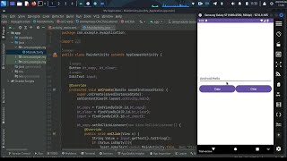 Create Copy And Clear Button in Android Studio with Java Create Copy And Clear Button in Android Studio with Java